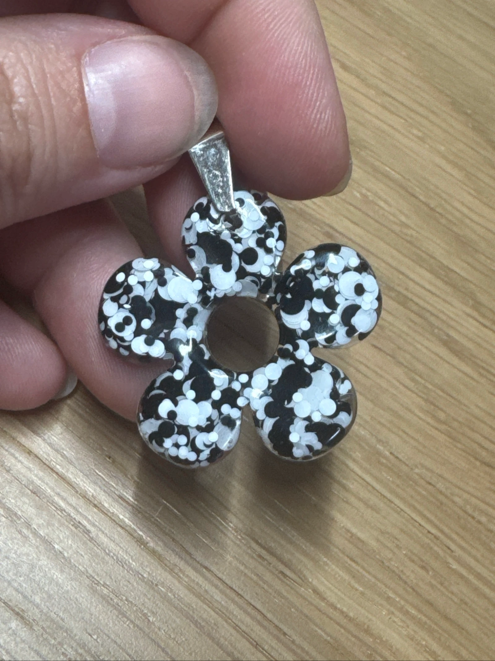 Pendentif en résine 